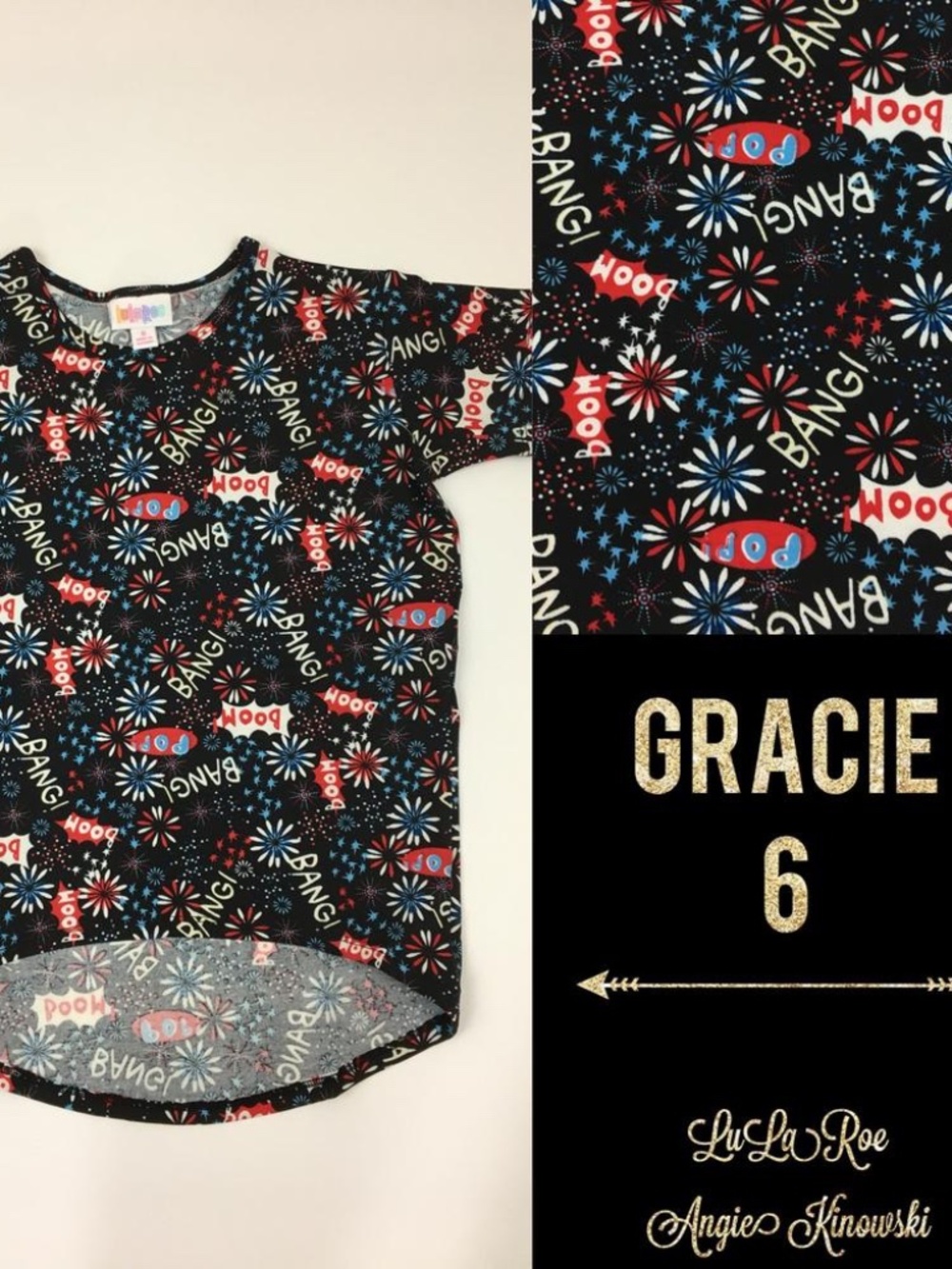 LuLaRoe Kids Gracie Top